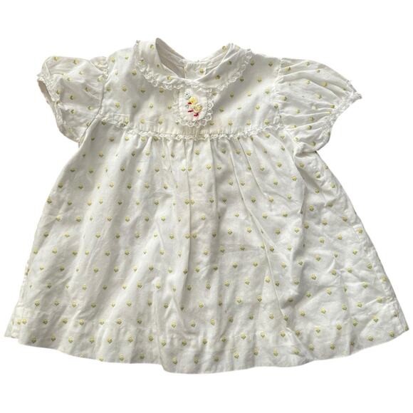 Vintage Betti Terrell, Nathan Krauskopf Co. & Nannette baby dress bundle 9-12 M - Picture 8 of 12